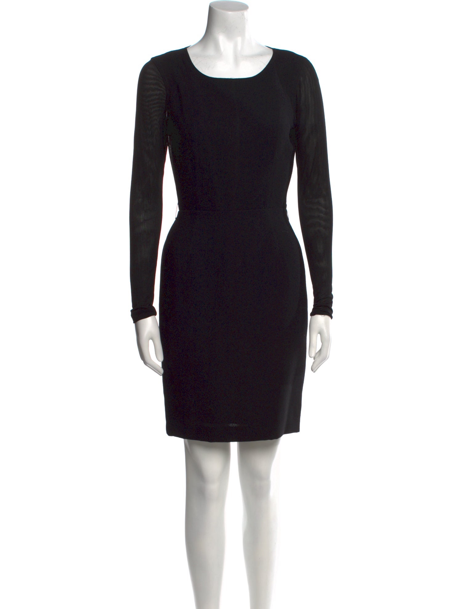 Charles Chang-Lima Scoop Neck Mini Dress