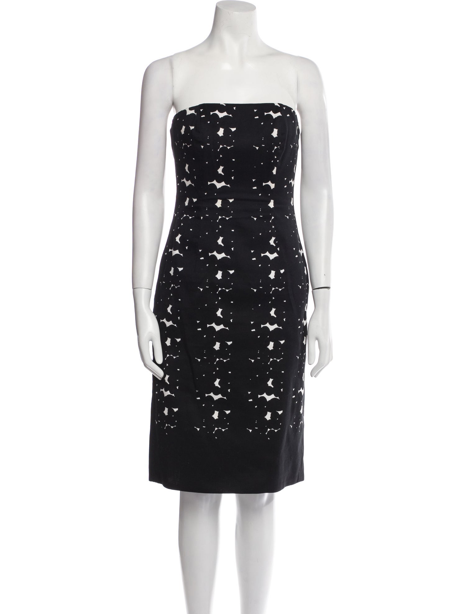 Charles Chang-Lima Strapless Mini Dress