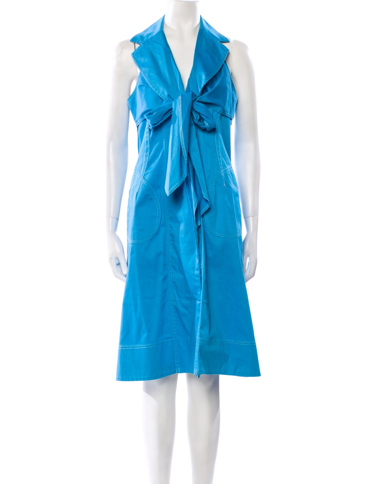 Charles Chang-Lima Midi Length Dress