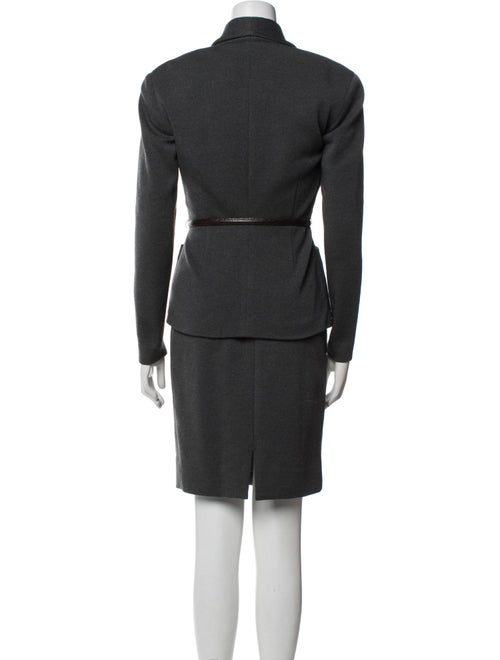 Charles Chang-Lima Wool Skirt Suit