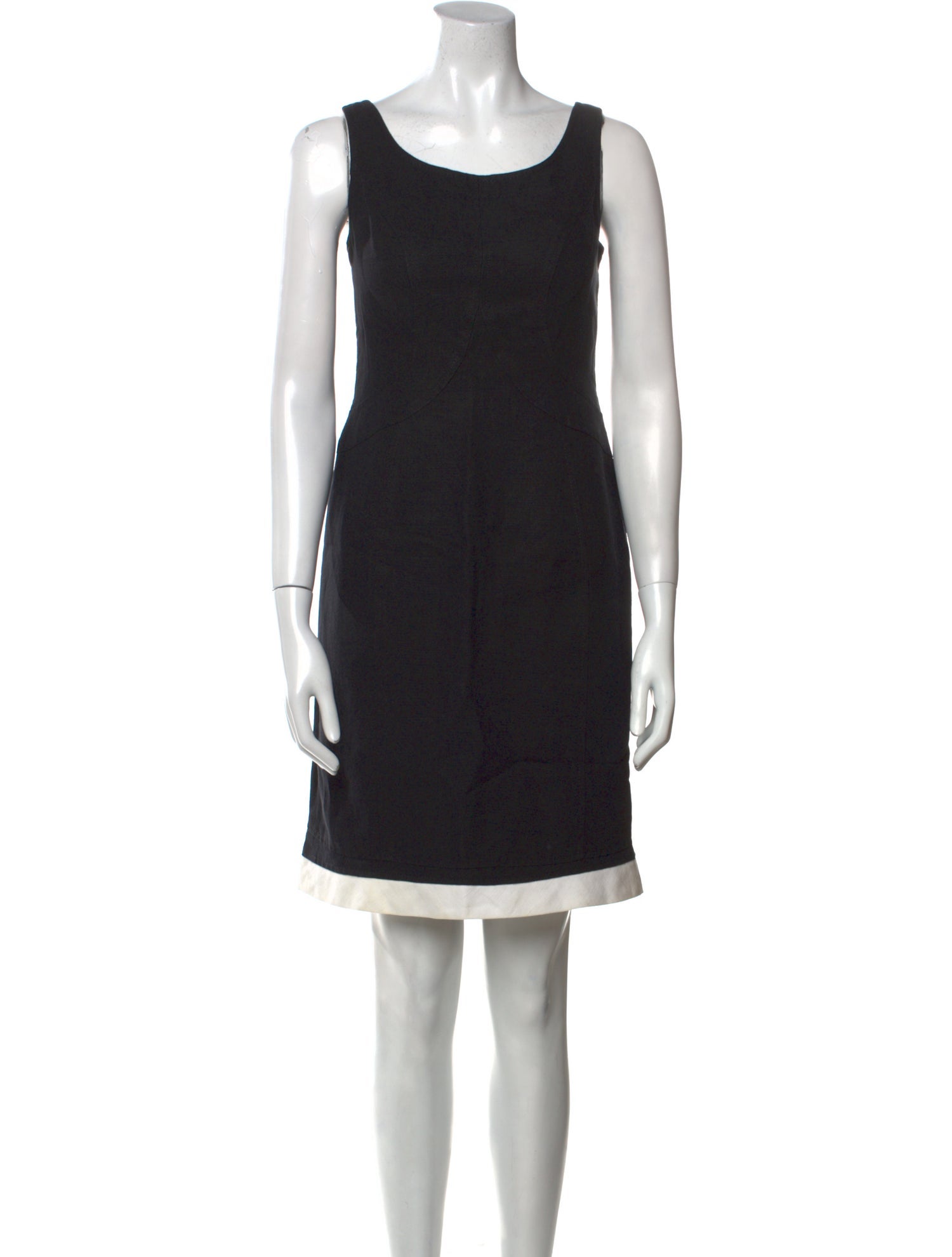 Charles Chang-Lima Scoop Neck Mini Dress