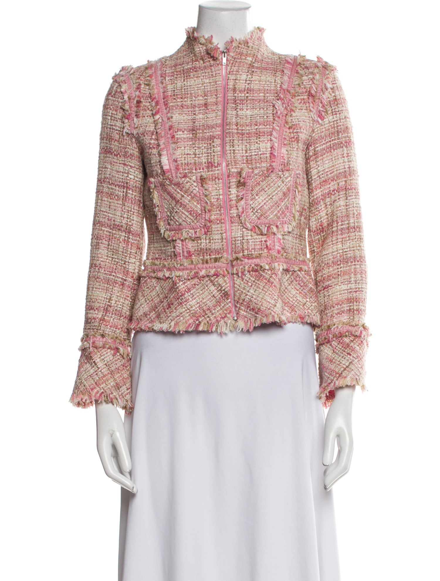 Charles Chang-Lima Tweed Pattern Evening Jacket