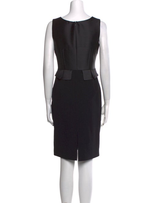 Charles Chang-Lima Virgin Wool Knee-Length Dress