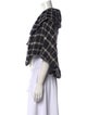 Charles Chang-Lima Alpaca Plaid Print Sweater