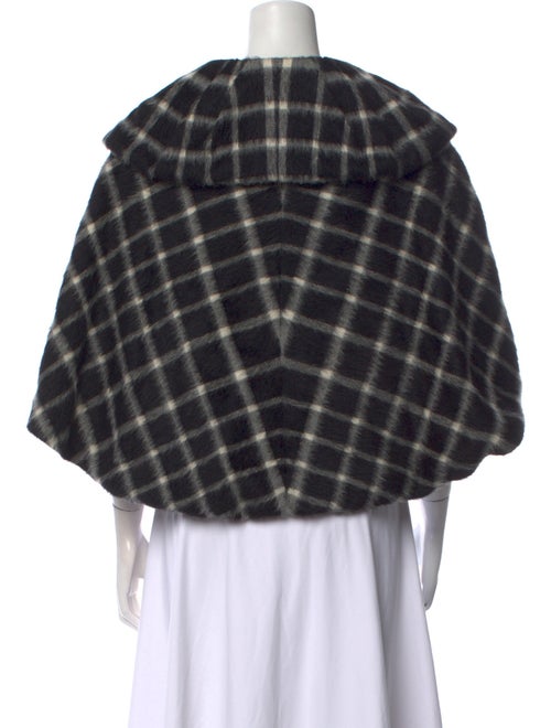 Charles Chang-Lima Alpaca Plaid Print Sweater