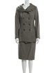Charles Chang-Lima Wool Tweed Pattern Skirt Suit