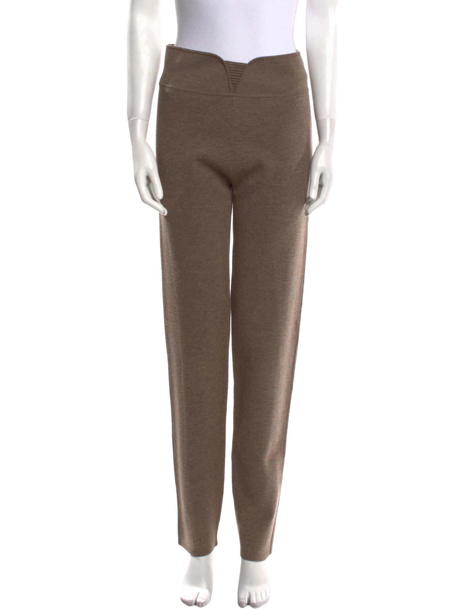 Charles Chang-Lima Wool Skinny Leg Pants