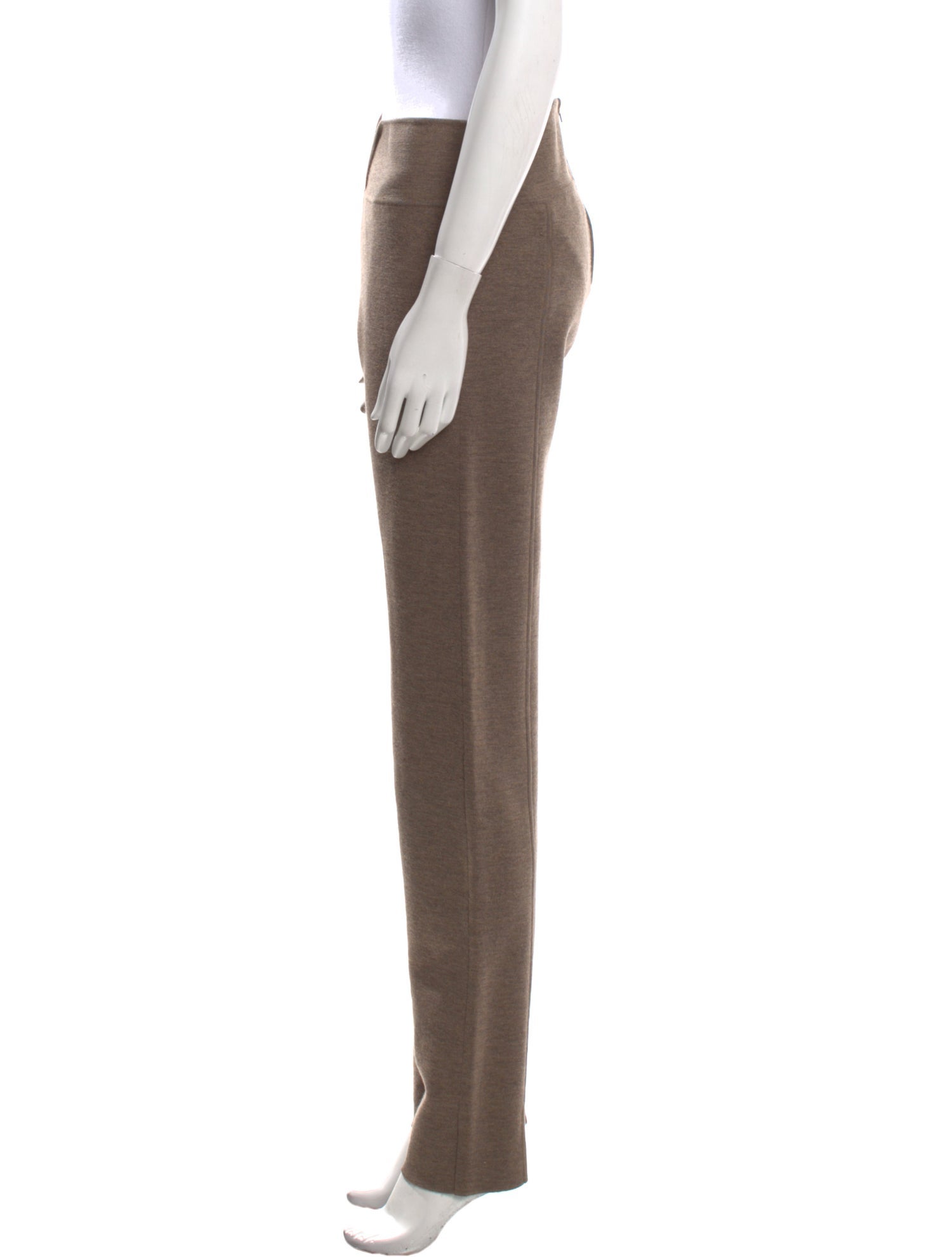 Charles Chang-Lima Wool Skinny Leg Pants