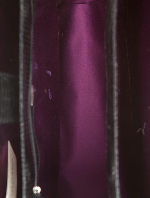 Calvin Klein Collection Lizard Handle Bag