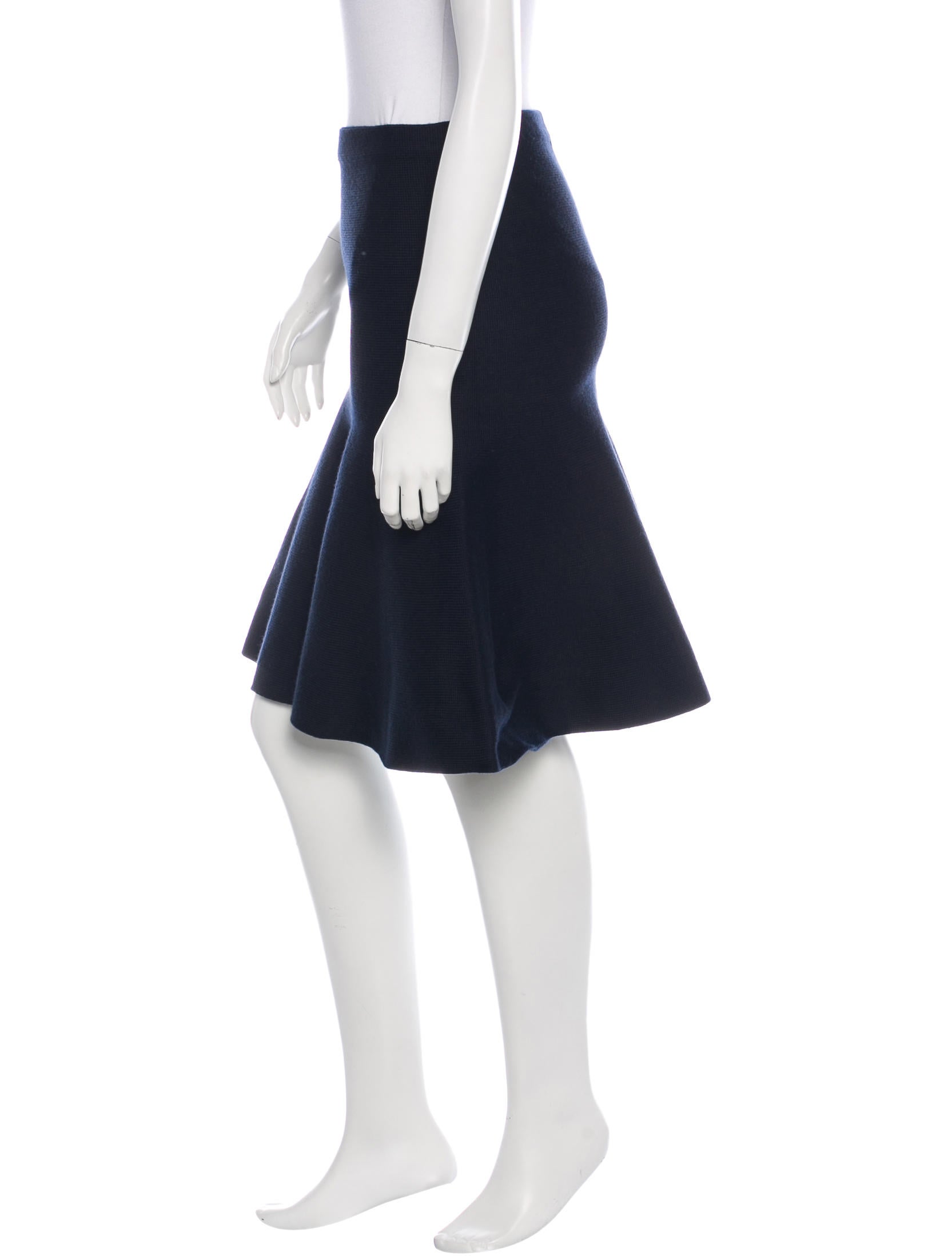 Calvin Klein Collection Knit Bell Skirt Clothing CAL24130 The