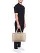 Calvin Klein Collection Crocodile Weekender Travel Bag