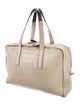 Calvin Klein Collection Crocodile Weekender Travel Bag