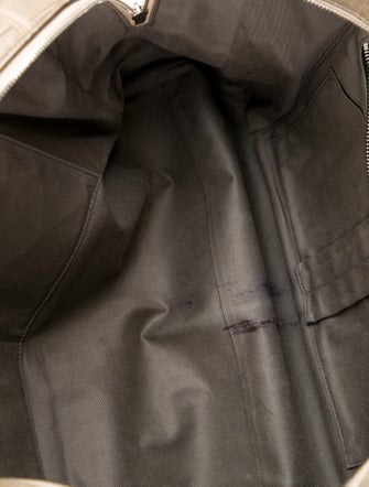 Calvin Klein Collection Crocodile Weekender Travel Bag