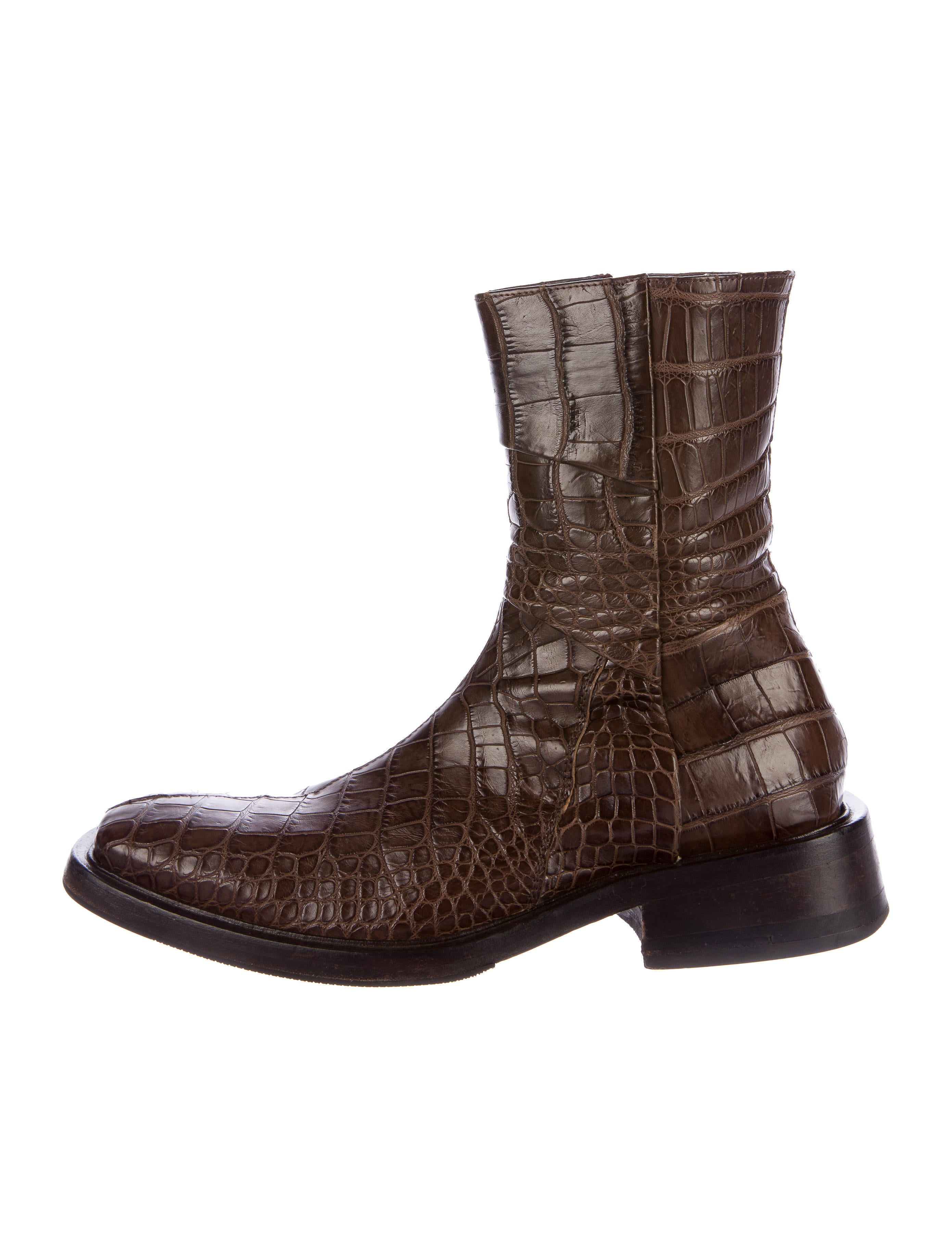 klein boots calvin klein collection alligator ankle boots shoes klein boots calvin klein collection alligator ankle boots shoes