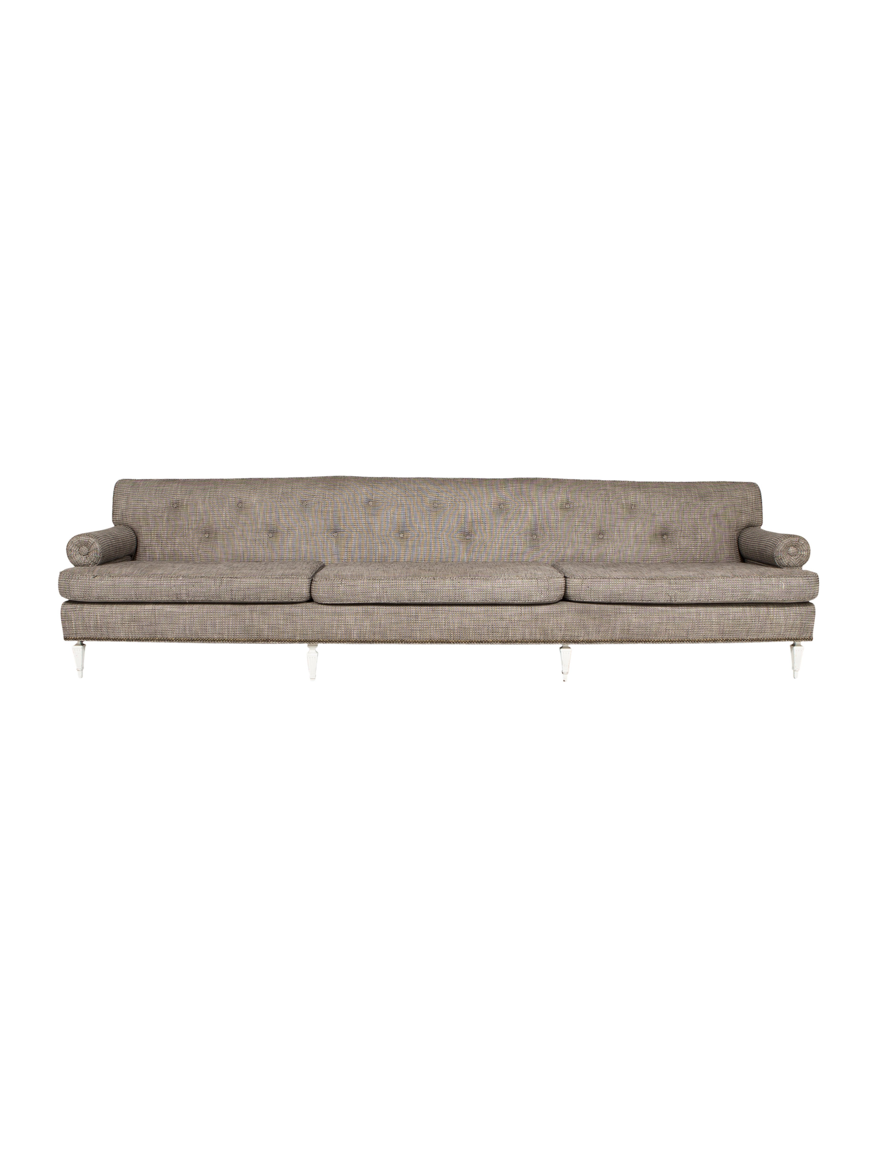 Calvin Klein Collection Long Louis Xvi Tuffet Sofa Furniture Long Louis Xvi Tuffet Sofa