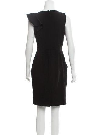 Calvin Klein Ruffle Knee-Length Dress