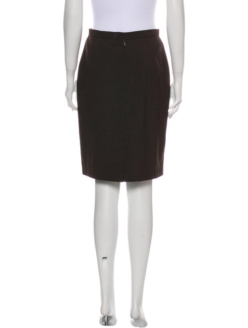 Calvin Klein Collection Wool Knee-Length Skirt