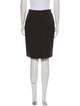 Calvin Klein Collection Wool Knee-Length Skirt