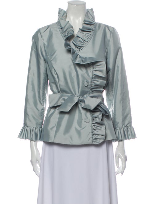 Calvin Klein Collection Jacket Green