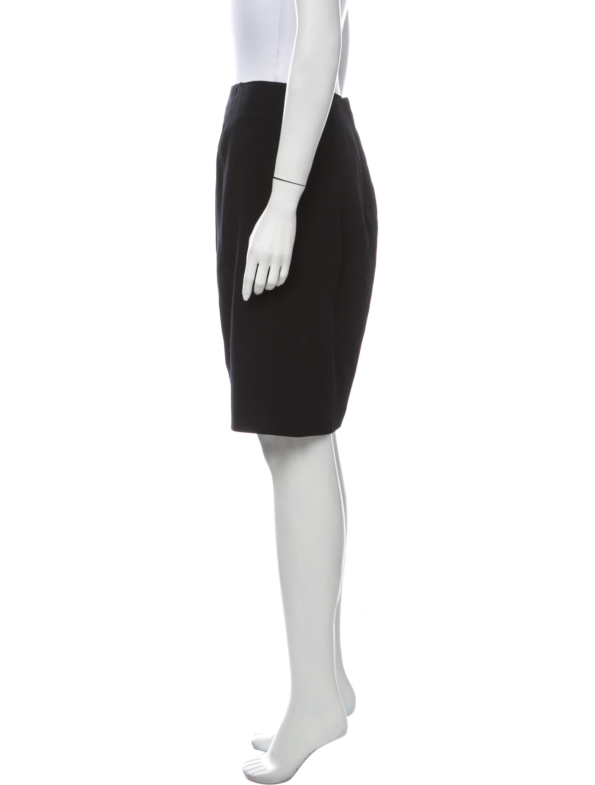 Calvin Klein Collection Wool Knee-Length Skirt