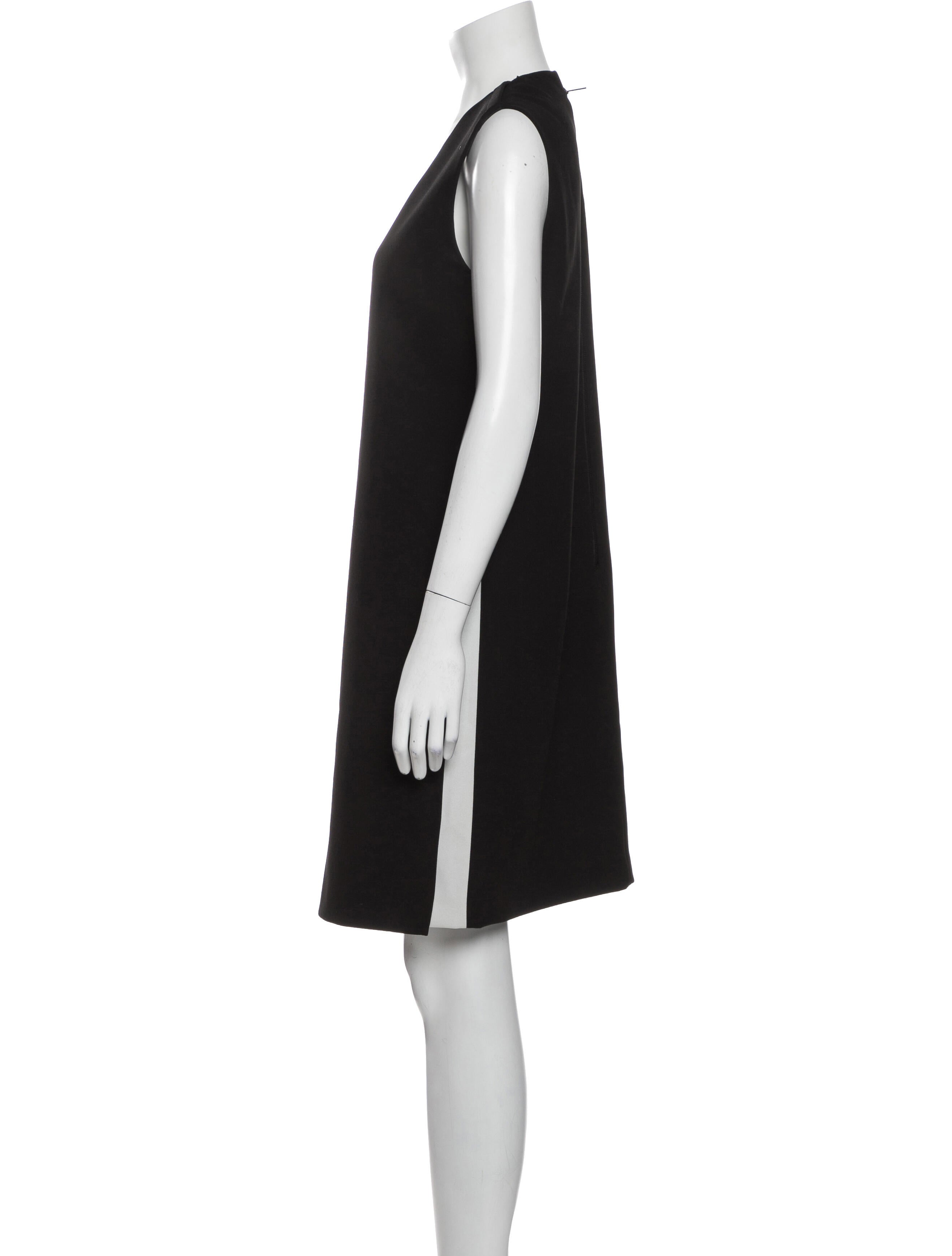 Calvin Klein Collection Scoop Neck Knee-Length Dress