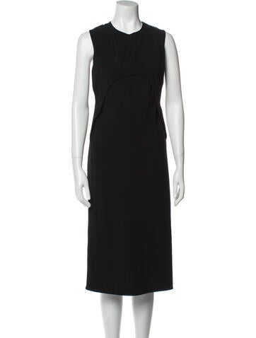 Calvin Klein Collection Dresses Crew Neck Midi Length Dress US 6 | M