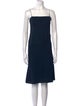 Calvin Klein Collection Silk Knee-Length Dress