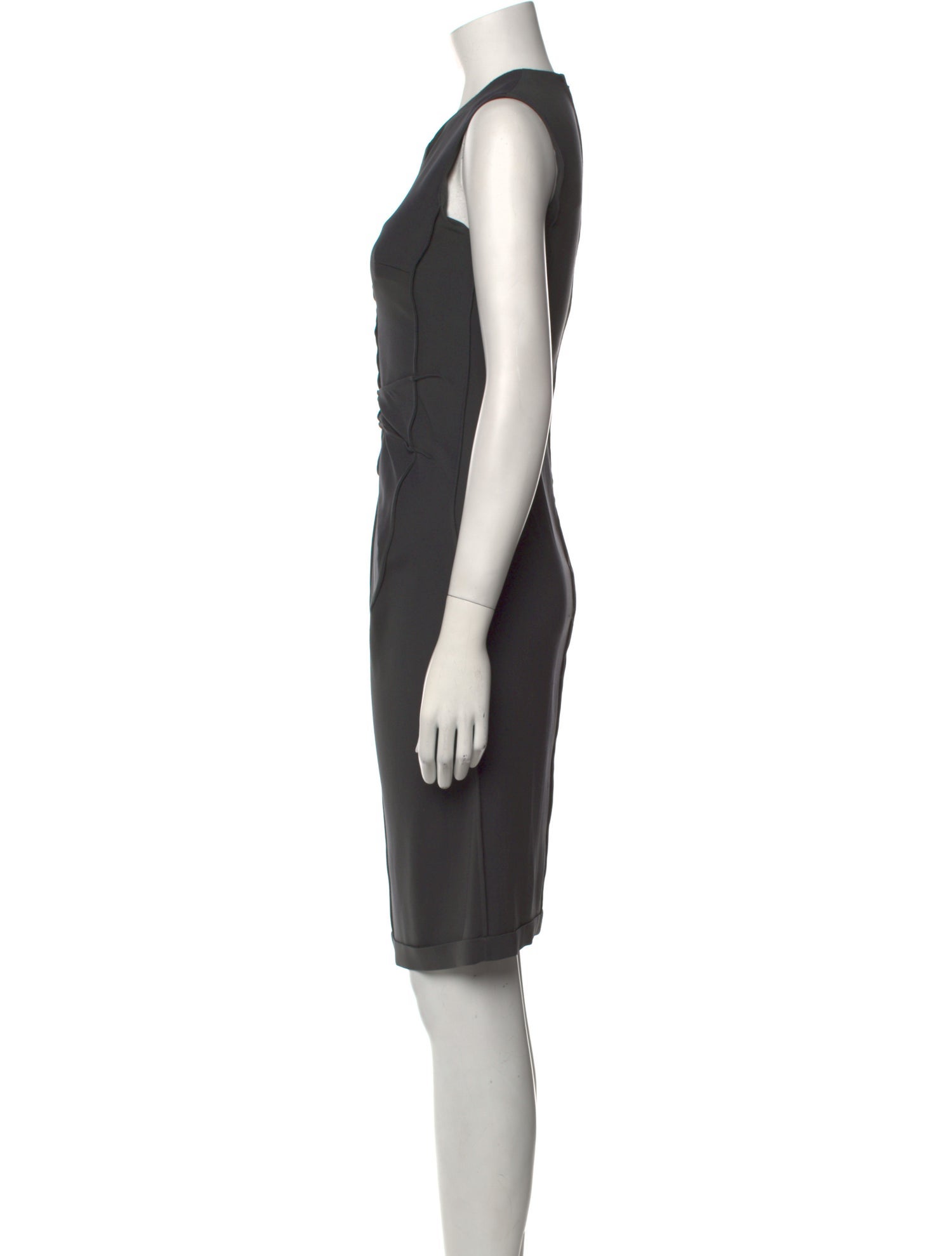 Calvin Klein Collection Silk Knee-Length Dress