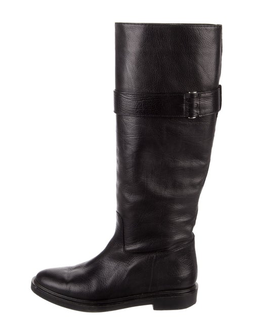 Calvin Klein Collection Leather Riding Boots