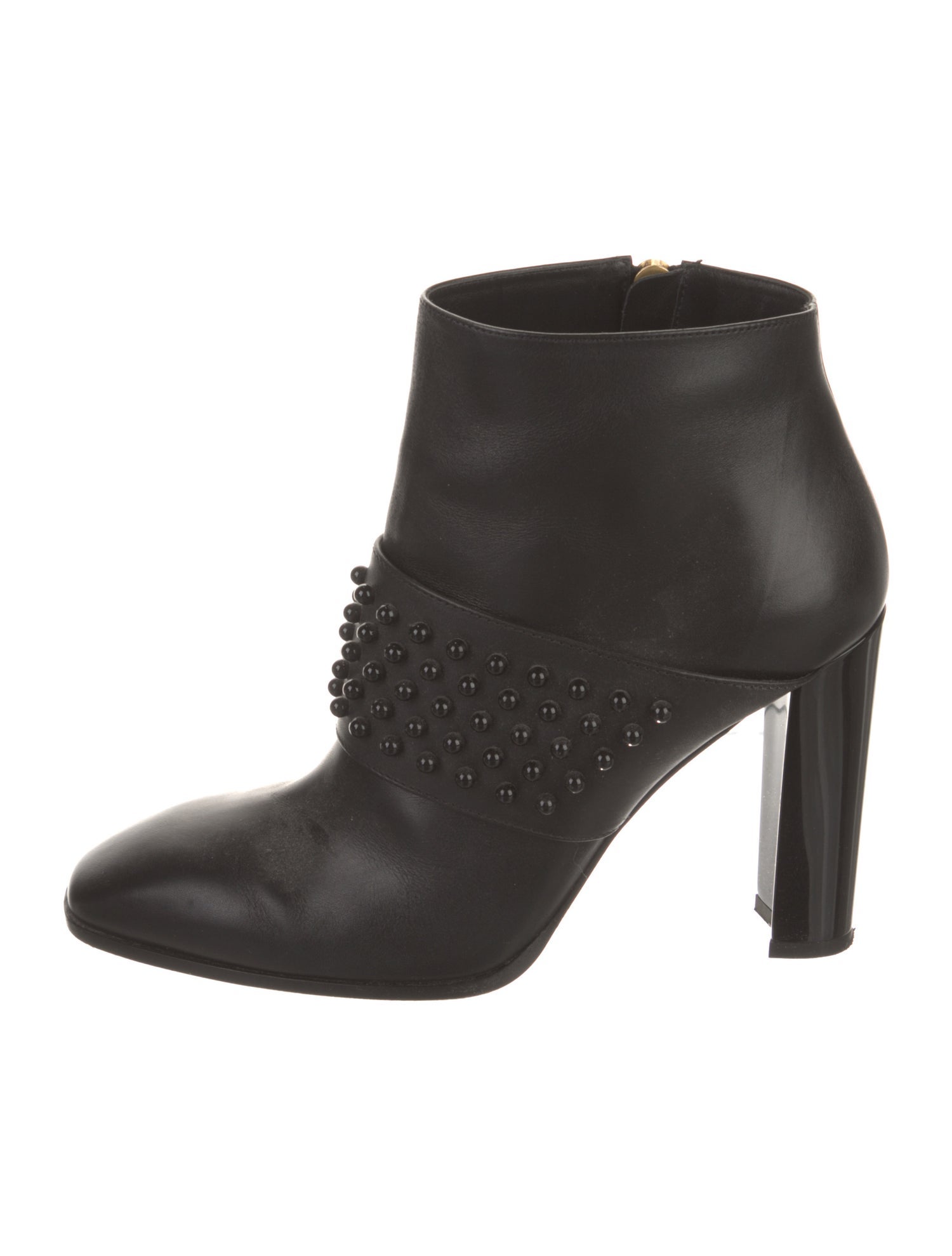 Calvin Klein Collection Leather Lace-Up Boots
