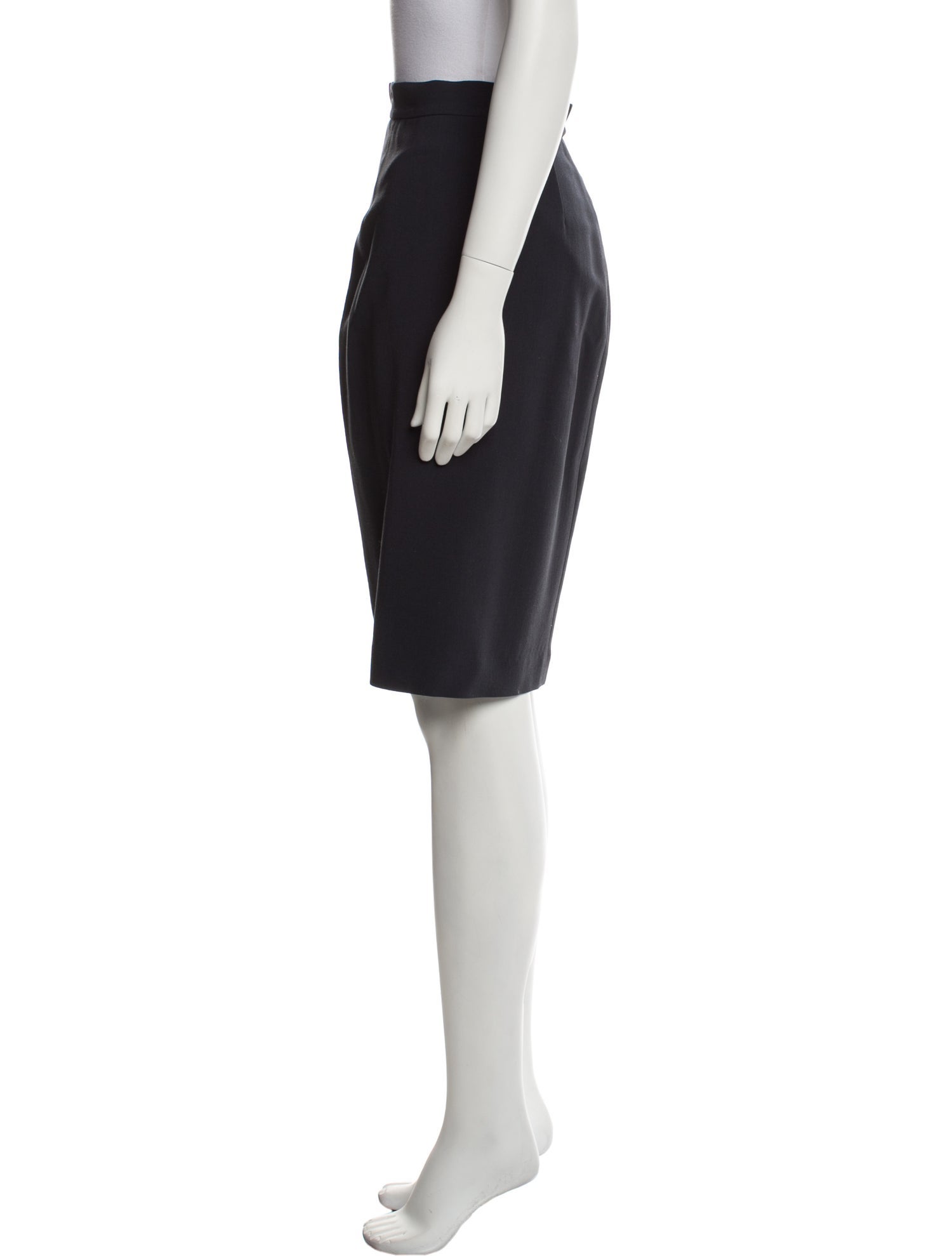 Calvin Klein Collection Wool Knee-Length Skirt