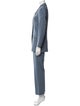 Calvin Klein Collection Virgin Wool Pantsuit