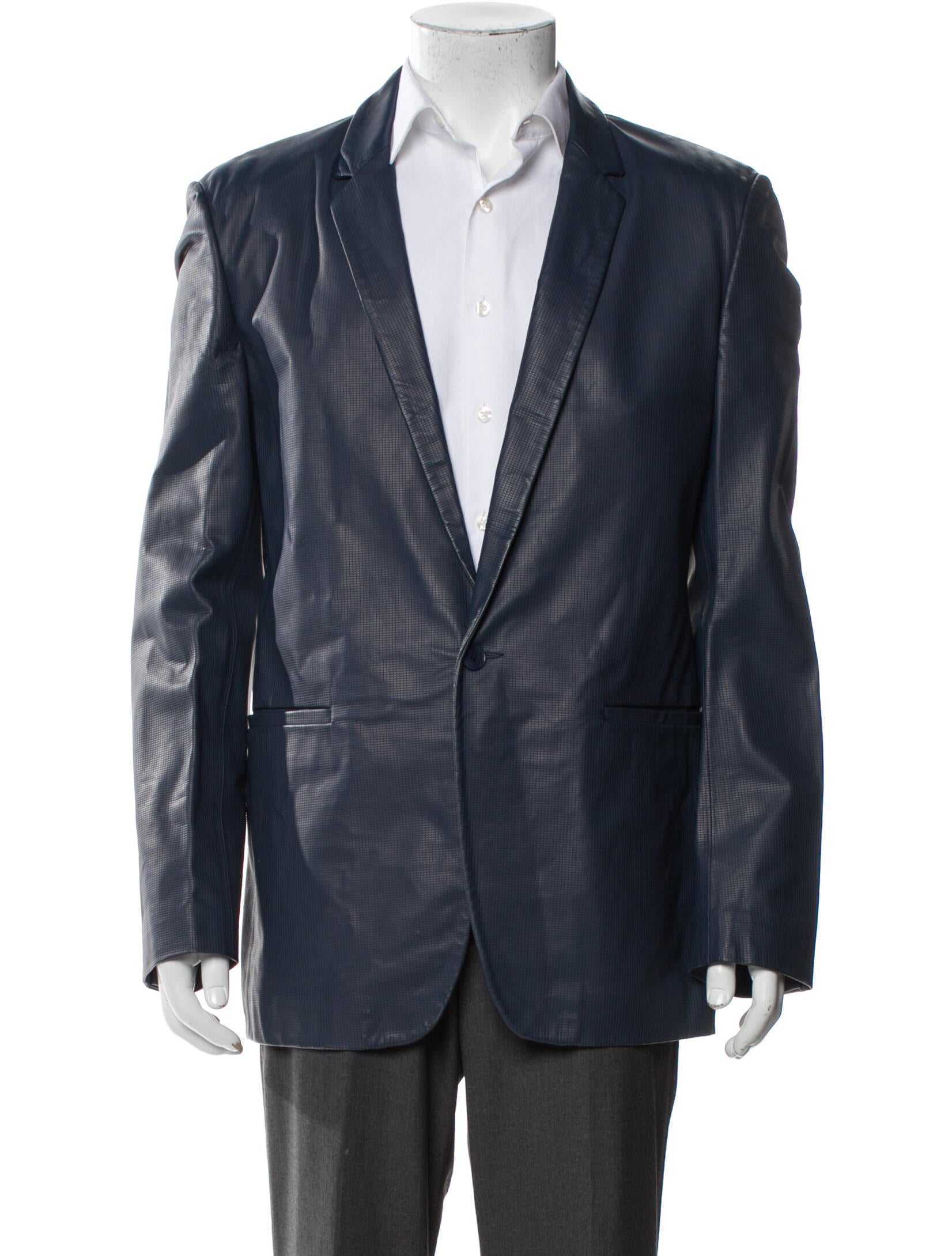 Calvin Klein Collection Lambskin Blazer