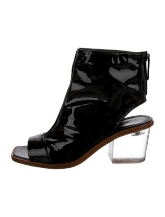 Calvin Klein Collection PVC Gladiator Sandals