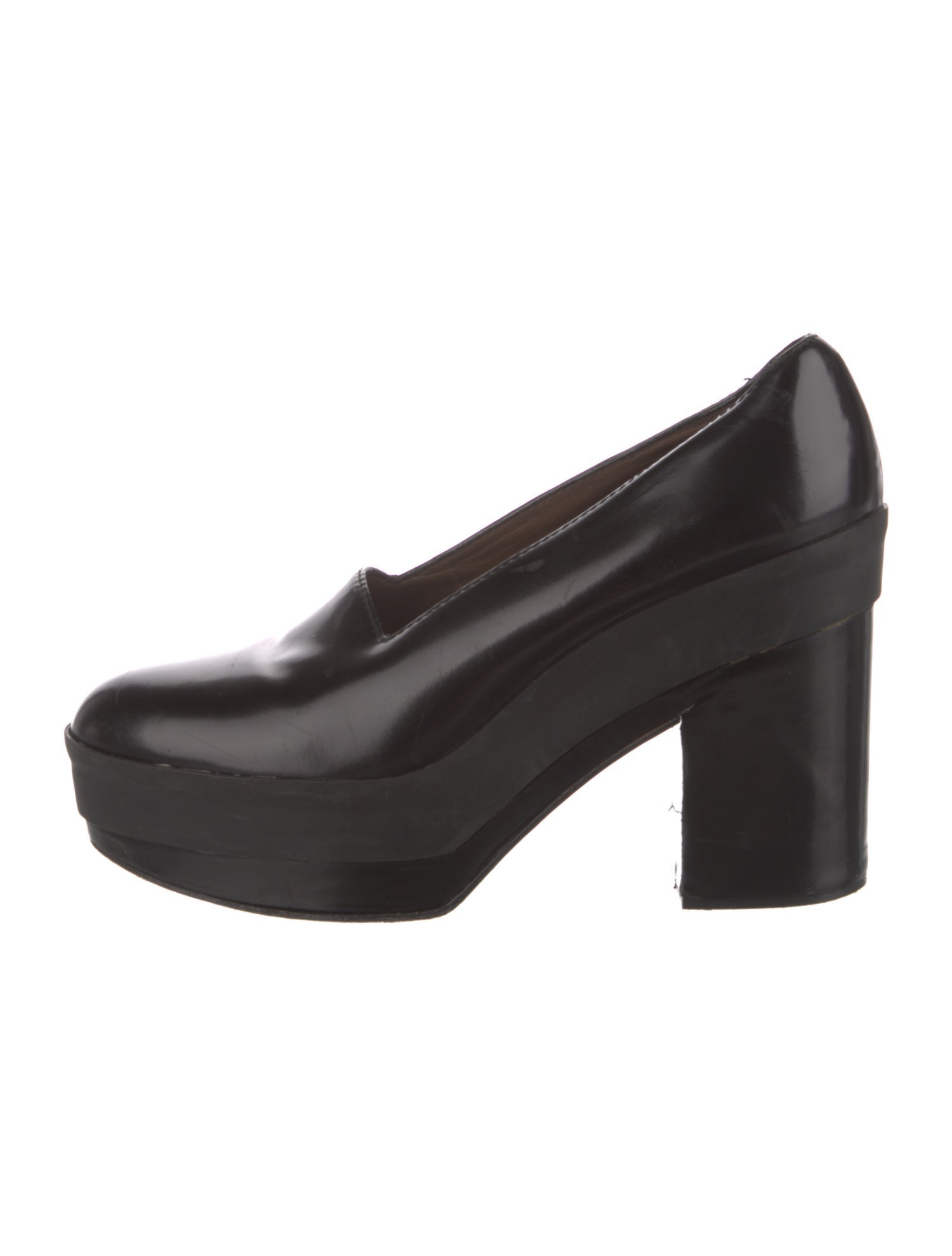 Calvin Klein Collection Leather Pumps