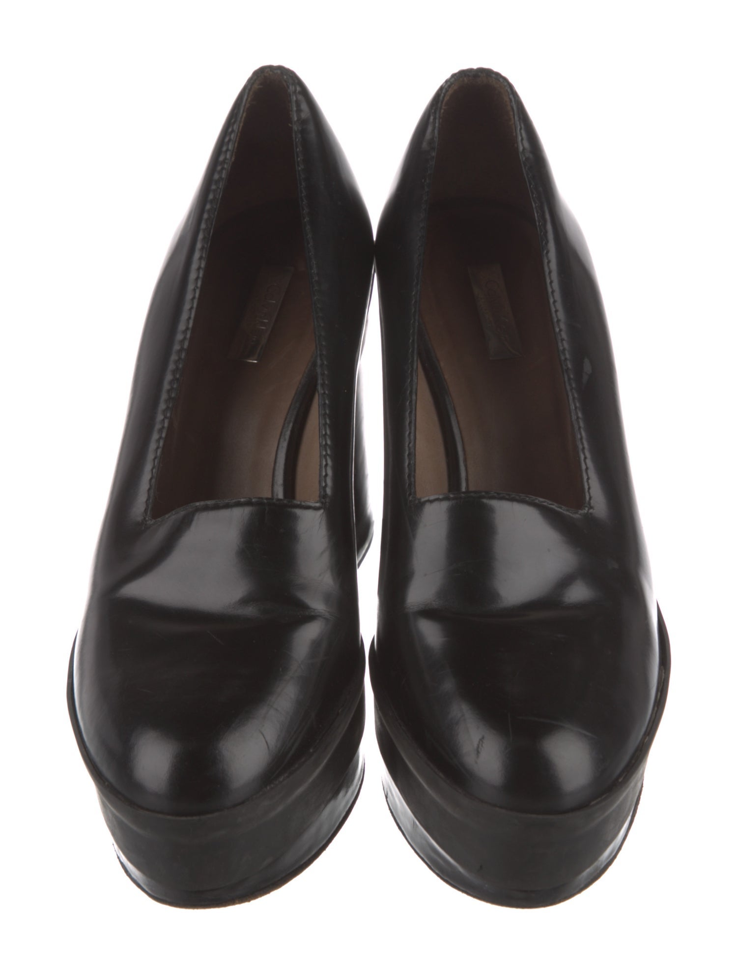 Calvin Klein Collection Leather Pumps