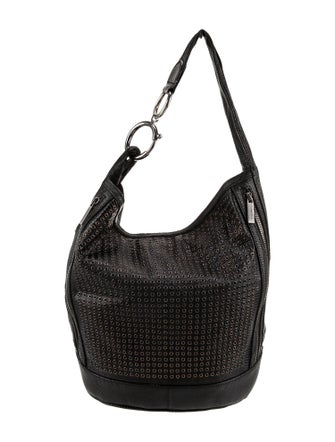 Calvin Klein Collection Lizard Top Handle Bag