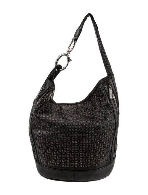 Calvin Klein Collection Lizard Top Handle Bag