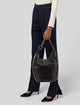 Calvin Klein Collection Lizard Top Handle Bag