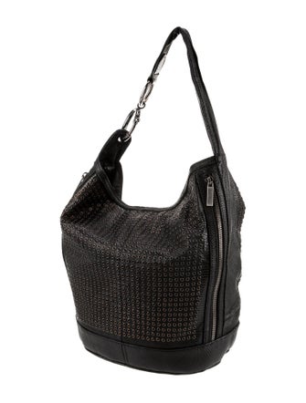 Calvin Klein Collection Lizard Top Handle Bag