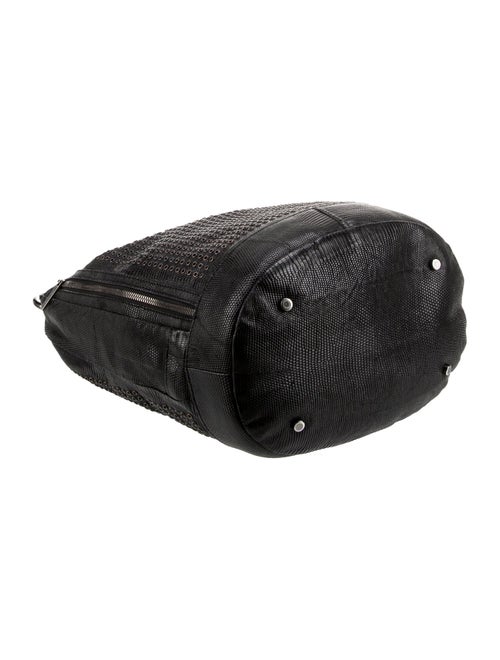 Calvin Klein Collection Lizard Top Handle Bag