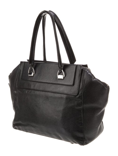 Calvin Klein Collection Leather Weekender Bag