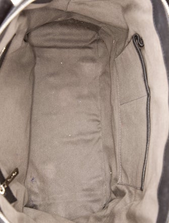 Calvin Klein Collection Leather Weekender Bag