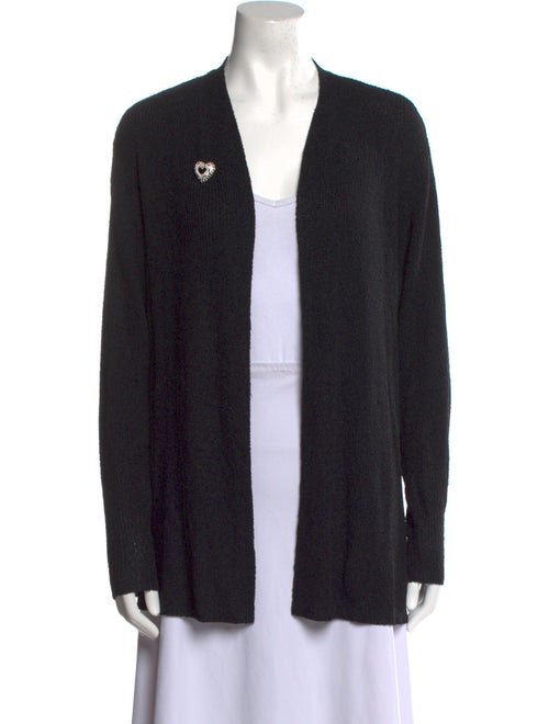 Calvin Klein Collection Silk Open Front Sweater