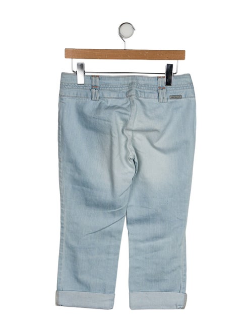 Calvin Klein Collection Low-Rise Straight Leg Jeans