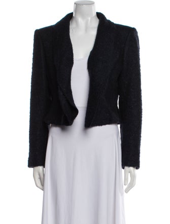 Calvin Klein Collection Mohair Tweed Pattern Evening Jacket