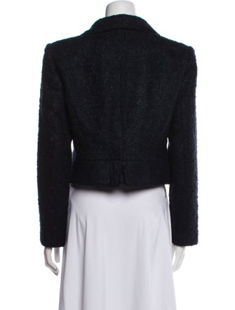 Calvin Klein Collection Mohair Tweed Pattern Evening Jacket