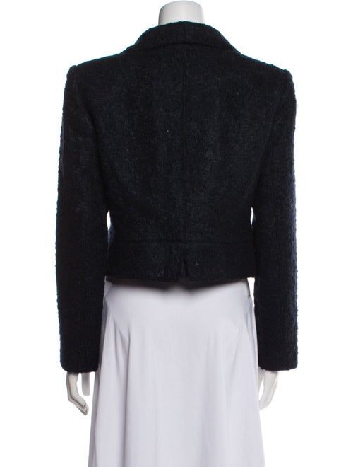 Calvin Klein Collection Mohair Tweed Pattern Evening Jacket