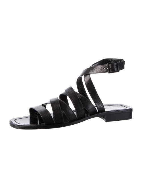 Calvin Klein Collection Leather Gladiator Sandals