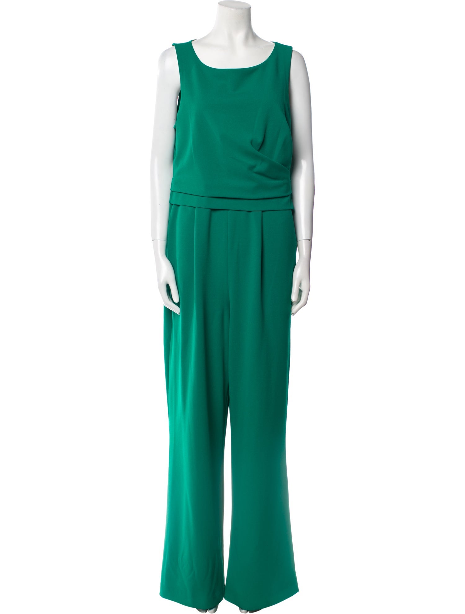 Calvin Klein Collection Scoop Neck Jumpsuit